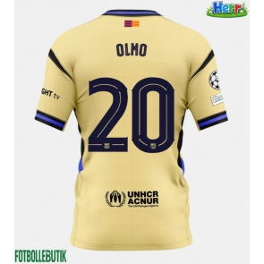 Barcelona Dani Olmo #20 Bortatröja 2025-26 Kortärmad
